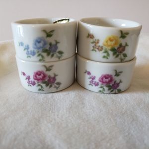 Shafford Japan Napkin rings set of four.